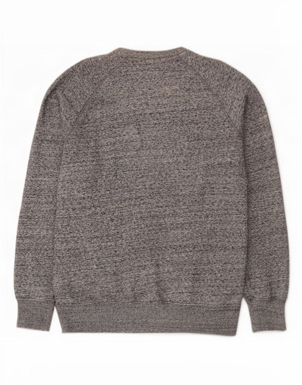 Męska bluza dresowa Superdry 2XL Szara bawełna w plamki