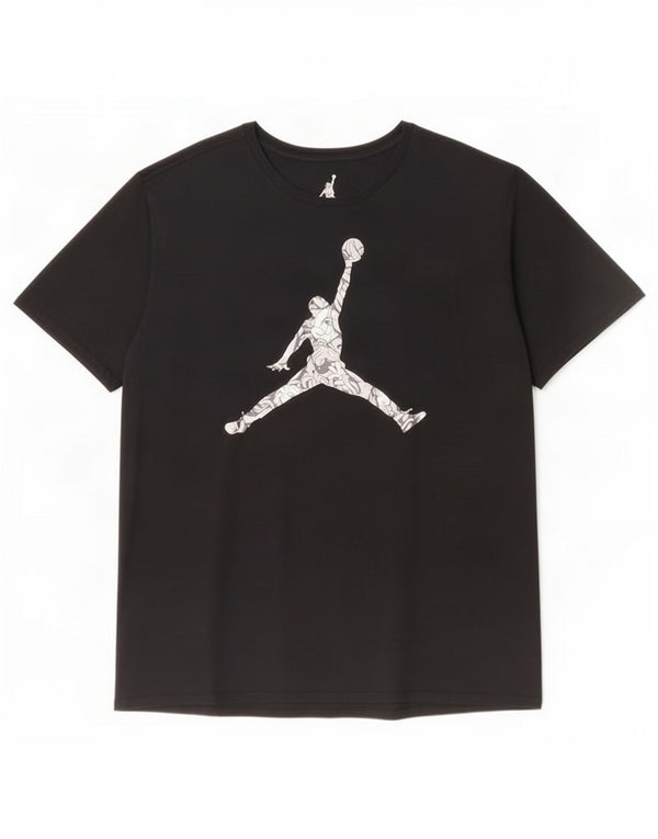 Męska koszulka graficzna Jordan Top 2XL czarna