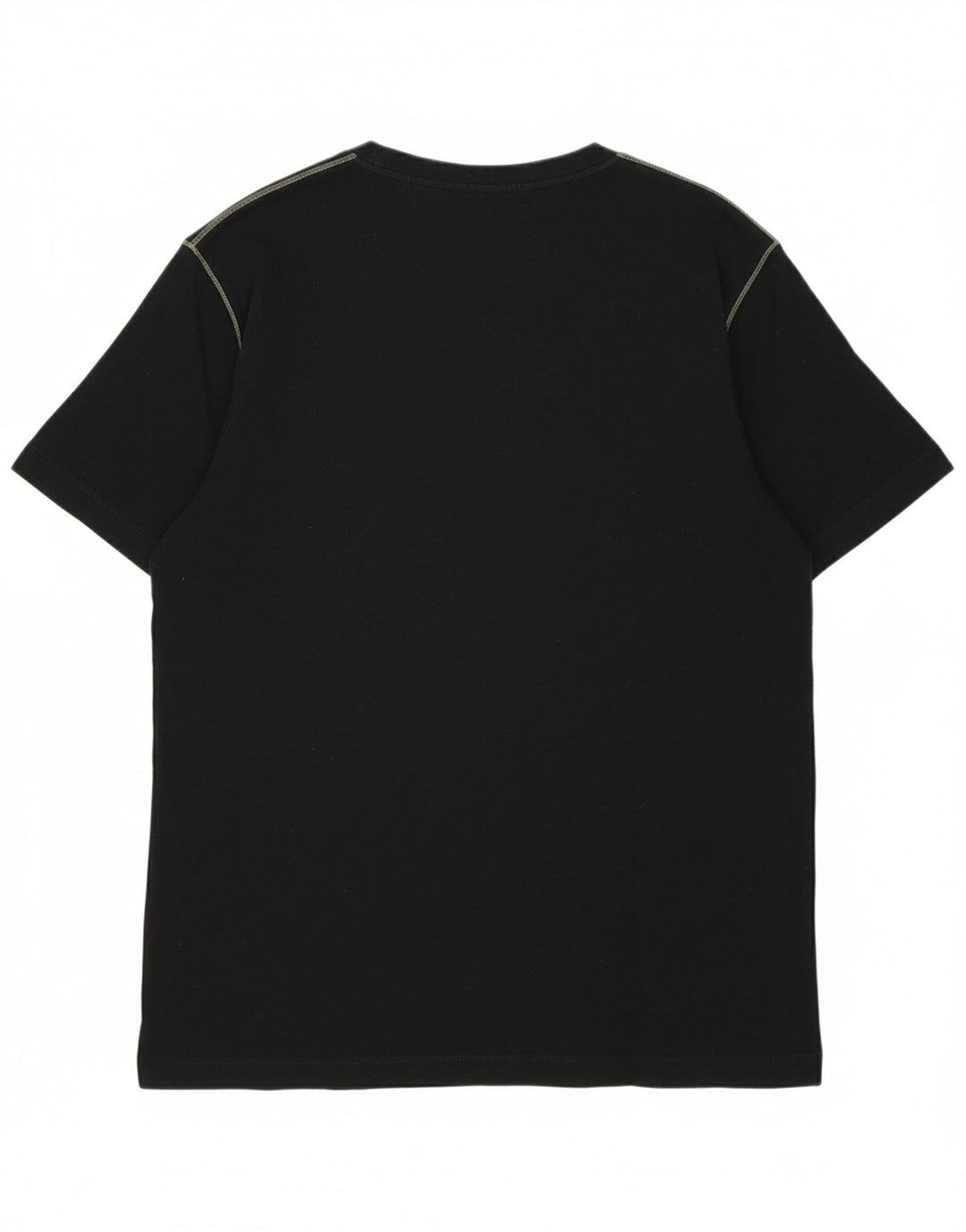 TRUSSARDI JEANS Mens Graphic T-Shirt Top XL Black