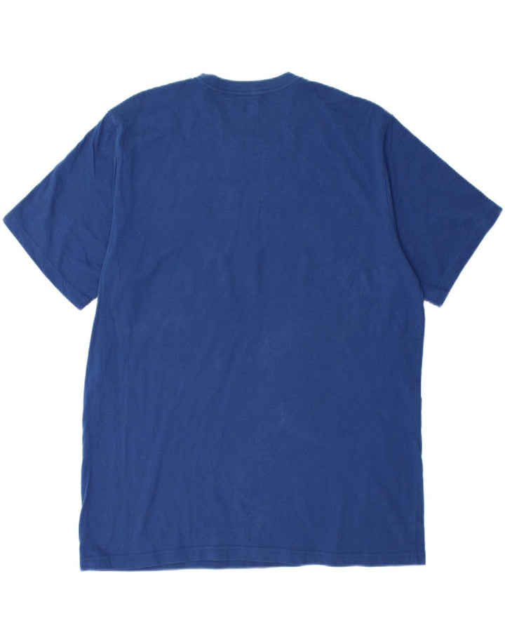Męski T-shirt z grafiką LEVI'S, duży, granatowy