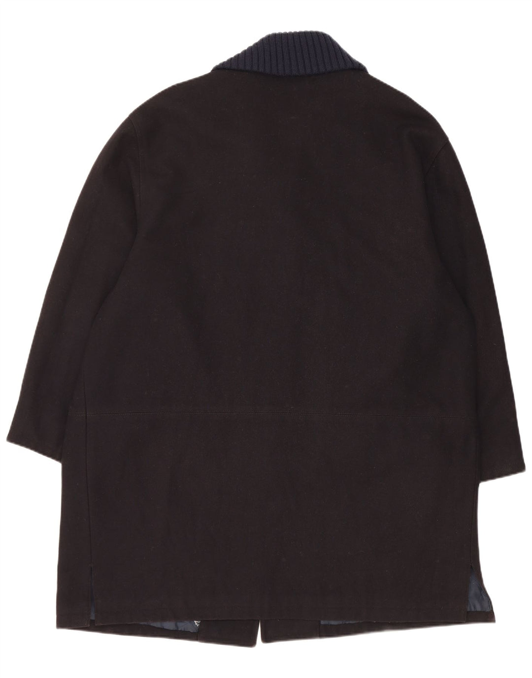 Płaszcz męski Paul & Shark UK 42 XL, granatowy, wełniany