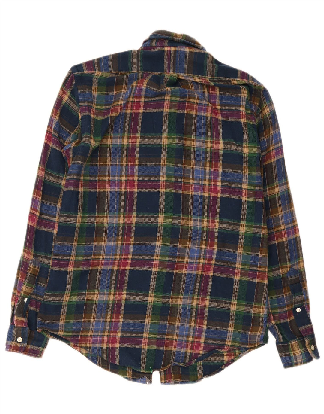 Męska koszula flanelowa Polo Ralph Lauren o dopasowanym kroju, w małą wielobarwną kratkę