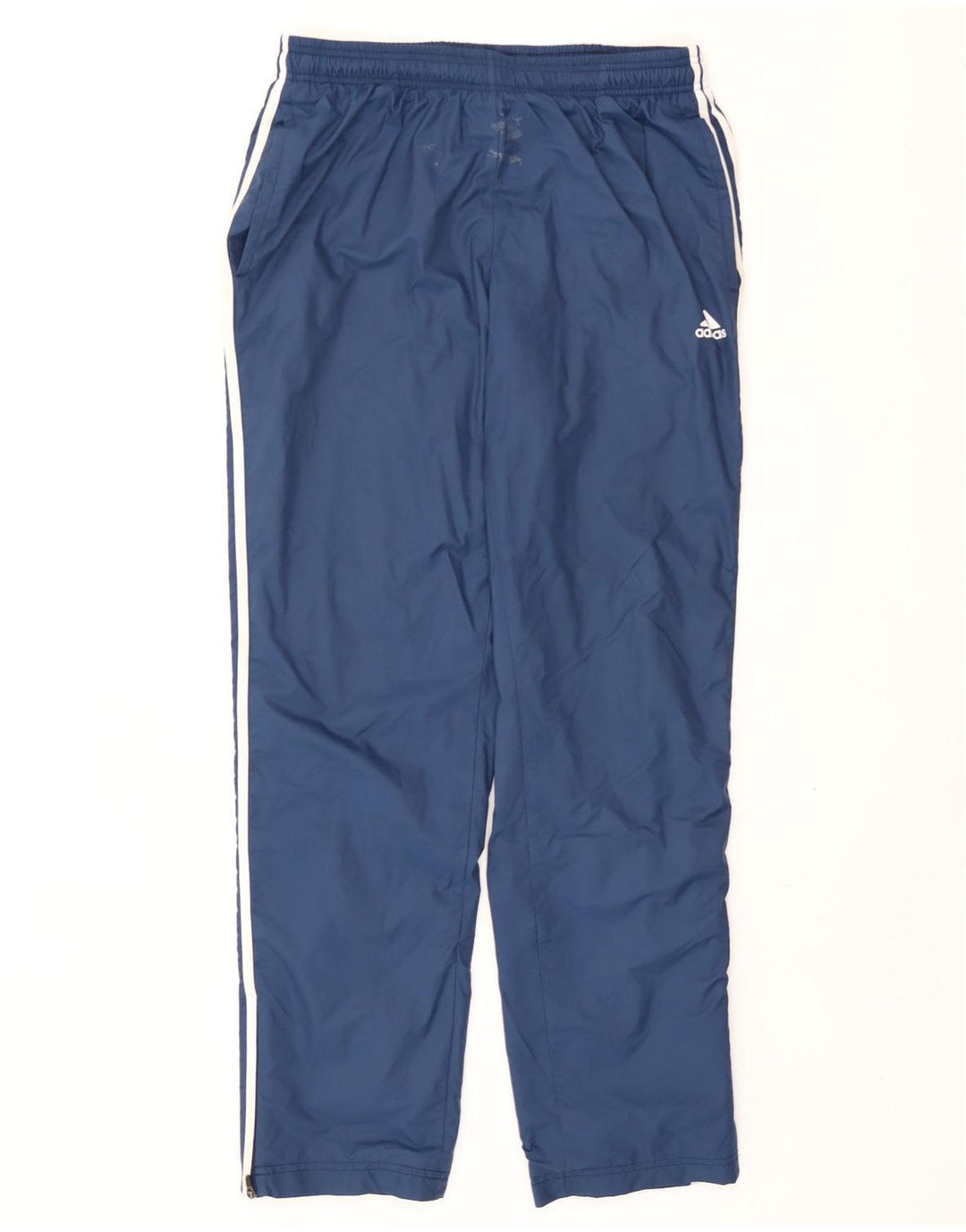 Męskie spodnie dresowe Adidas, duże, granatowe, nylonowe