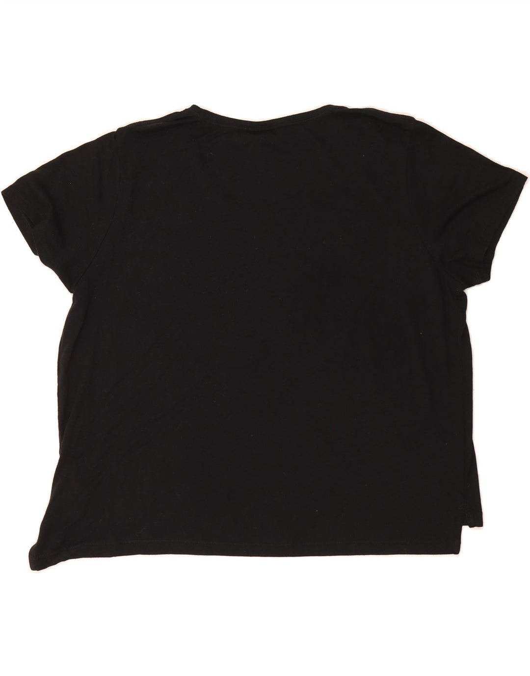 NIKE Womens Graphic T-Shirt Top UK 16 Large Black Polyester Vintage Nike and Second-Hand Nike from Messina Hembry 