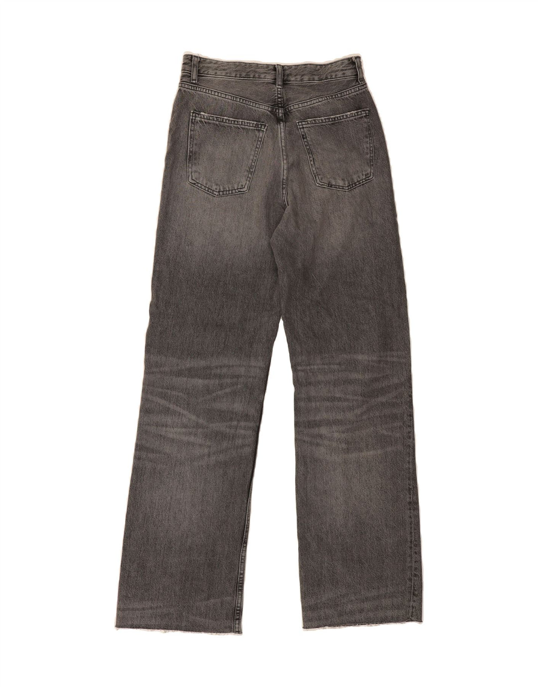 ZARA Womens Straight Jeans EU 38 Small W28 L32 Grey Cotton Vintage Zara and Second-Hand Zara from Messina Hembry 