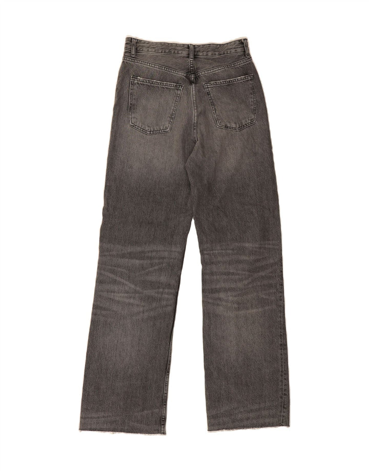 ZARA Womens Straight Jeans EU 38 Small W28 L32 Grey Cotton Vintage Zara and Second-Hand Zara from Messina Hembry 