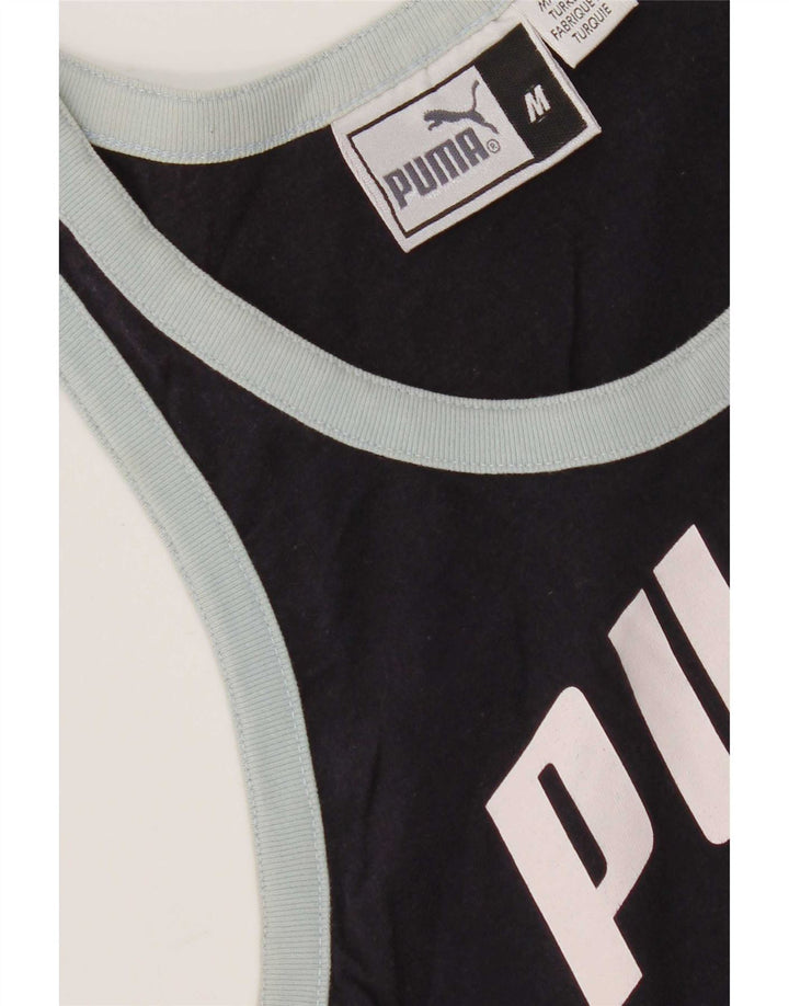 Damska kamizelka z grafiką Puma UK 12, średni granat