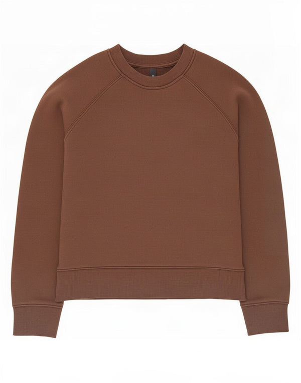 Bluza damska Zara Sweter UK 10 Small Brown Cotton