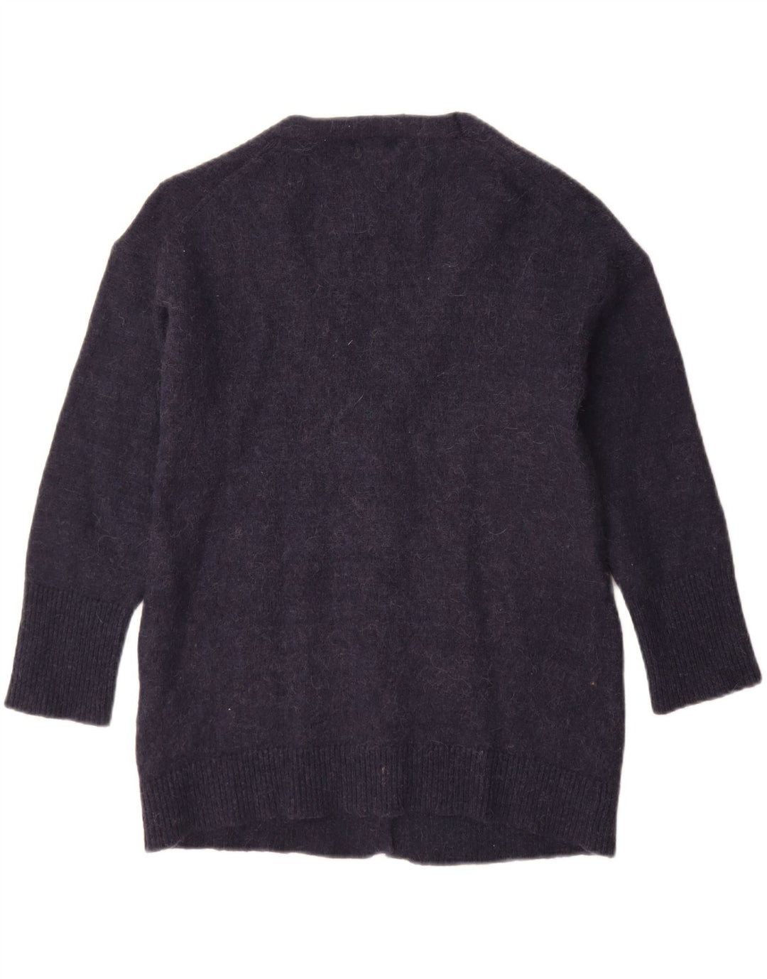 Sweter damski Massimo Dutti rozpinany UK 10, mały, granatowy, poliamid