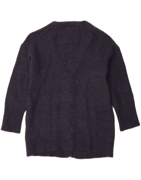 Sweter damski Massimo Dutti rozpinany UK 10, mały, granatowy, poliamid
