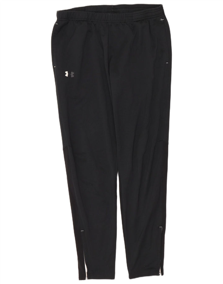 Męskie spodnie dresowe Under Armour, duże, czarne, poliestrowe