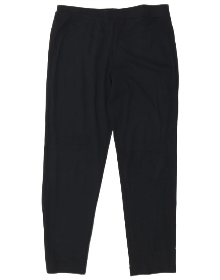 Legginsy damskie Marks & Spencer UK 14, duże, granatowe, wiskozowe