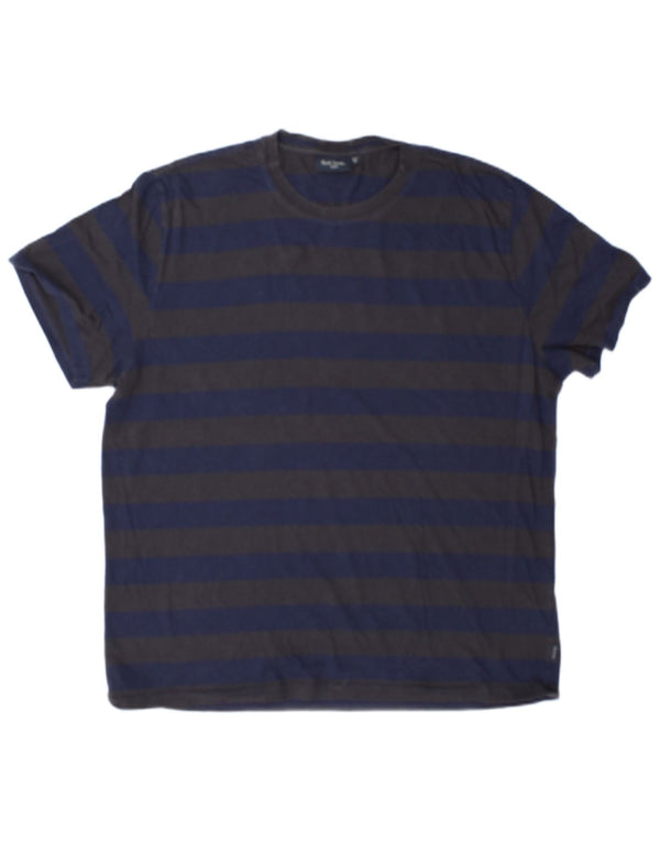T-shirt męski Paul Smith, bawełniany rozmiar XL w niebieskie paski