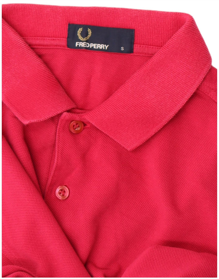 Damska koszulka polo Fred Perry UK 10, mała, różowa