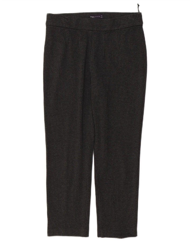 Legginsy damskie Marks & Spencer UK 10 Small W28 L23 Szare pepitkę