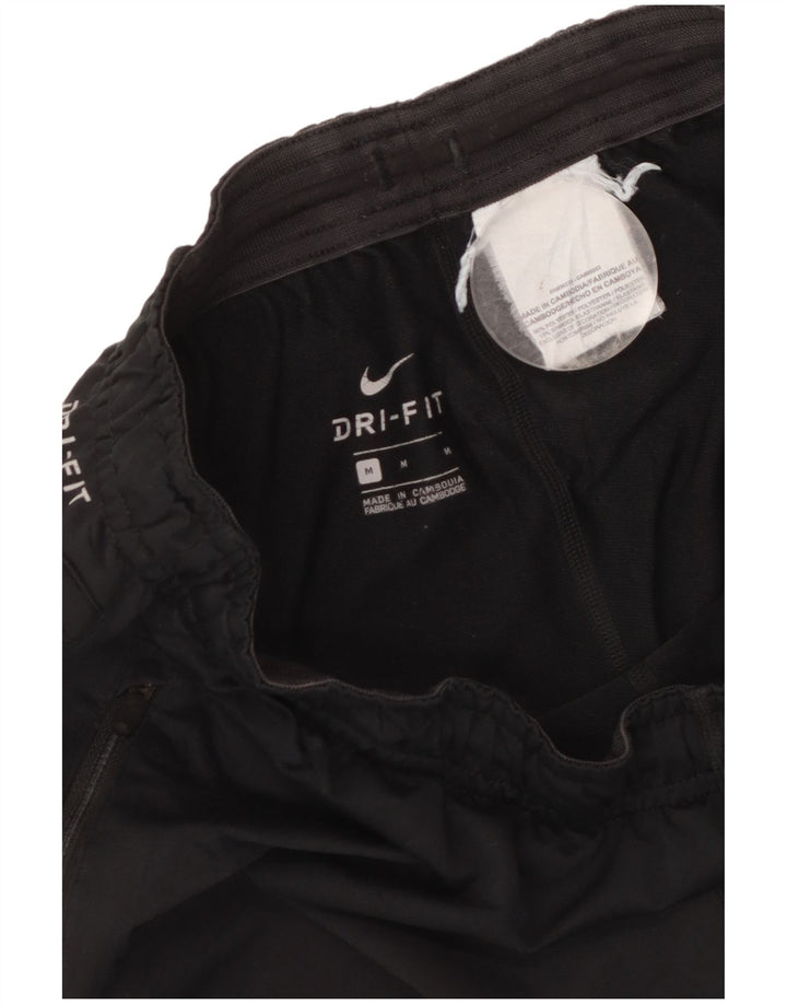 Męskie spodnie dresowe Nike Dri Fit, średni czarny poliester