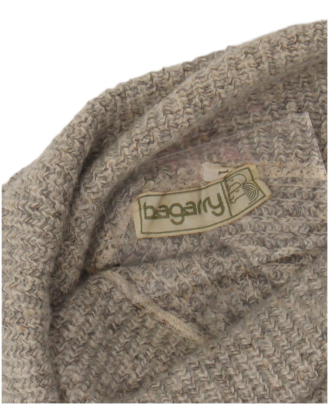 BAGARRY Damski sweter z okrągłym dekoltem UK 14, duży, szary, nakrapiany