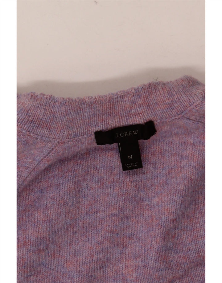 Sweter damski J. CREW z okrągłym dekoltem UK 14, średni fiolet