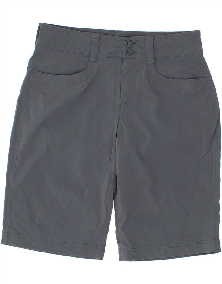 EDDIE BAUER Womens Casual Shorts US 2 XS W25  Grey Nylon Vintage Eddie Bauer and Second-Hand Eddie Bauer from Messina Hembry 