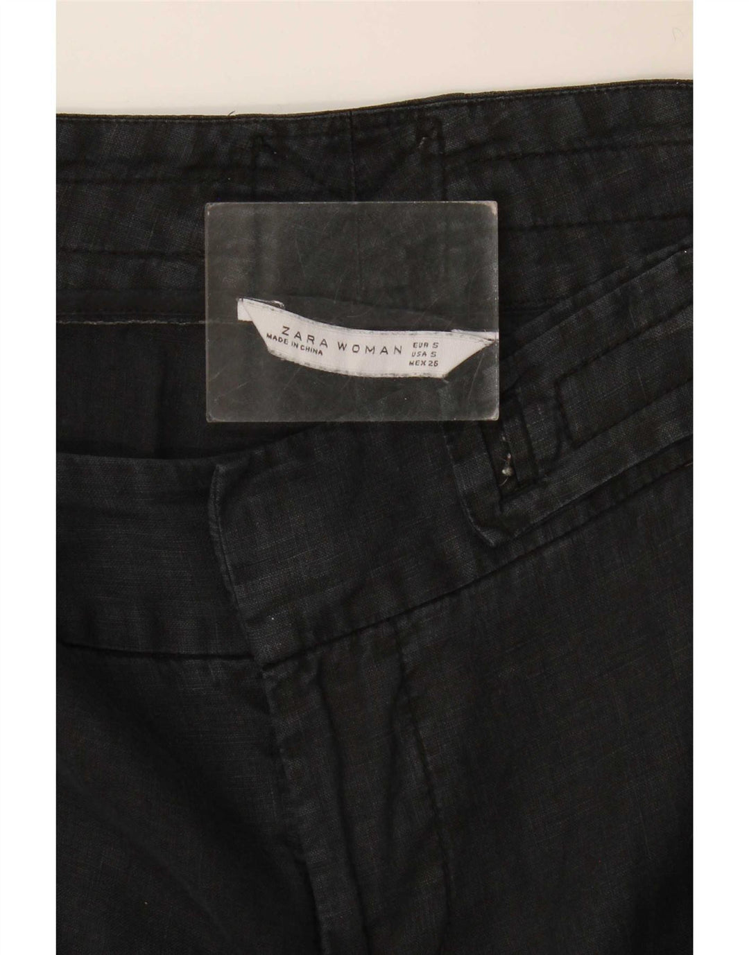 Spodnie damskie Zara Bootcut, małe, W26 L30, czarne