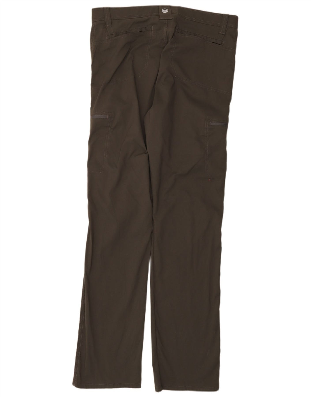 Męskie proste spodnie cargo WRANGLER W36 L34 Szary nylon