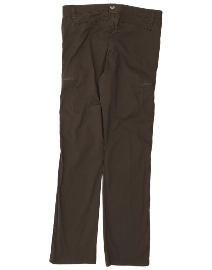 Męskie proste spodnie cargo WRANGLER W36 L34 Szary nylon