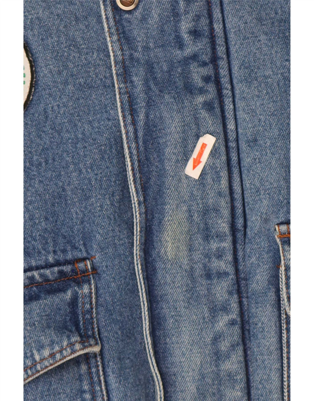 Męska kurtka Mash Sherpa Denim Flight Aviator IT 48/50 Średni Niebieski