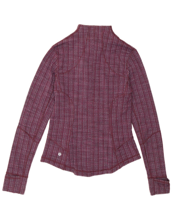 Damska kurtka dresowa Lululemon UK 12 Medium Burgundy Chevron