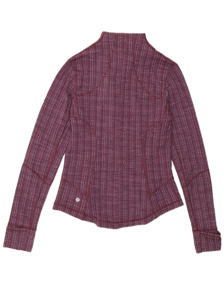 Damska kurtka dresowa Lululemon UK 12 Medium Burgundy Chevron