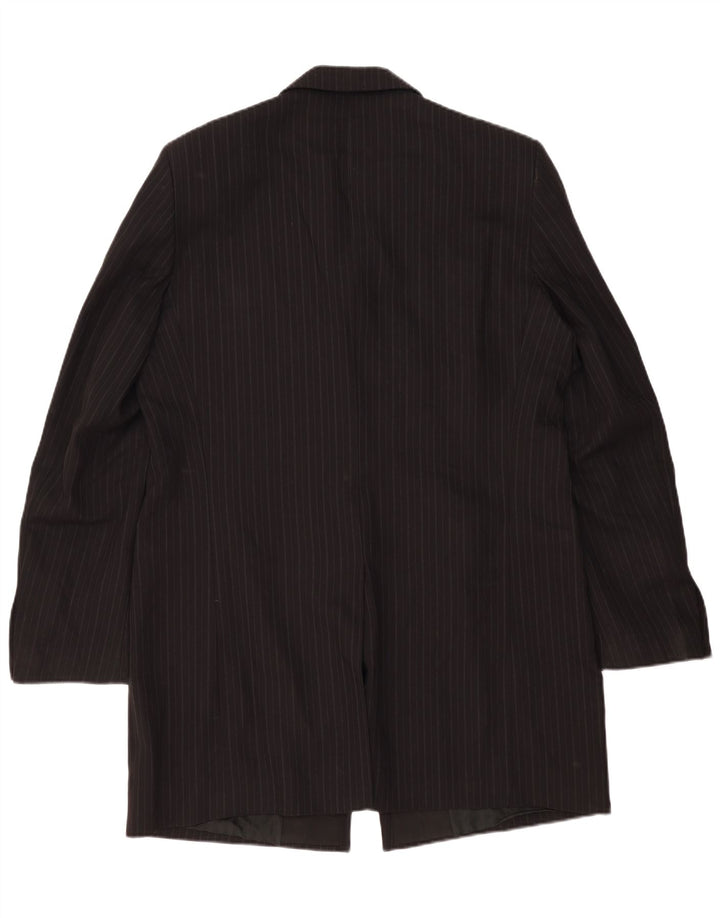 Płaszcz męski Dolce & Gabbana UK 42 XL w czarne prążki