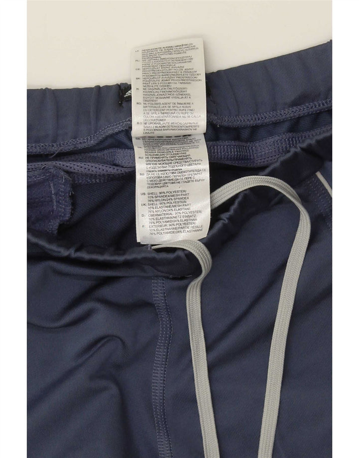 Damskie legginsy Adidas Response Capri UK 12, średni granatowy poliester