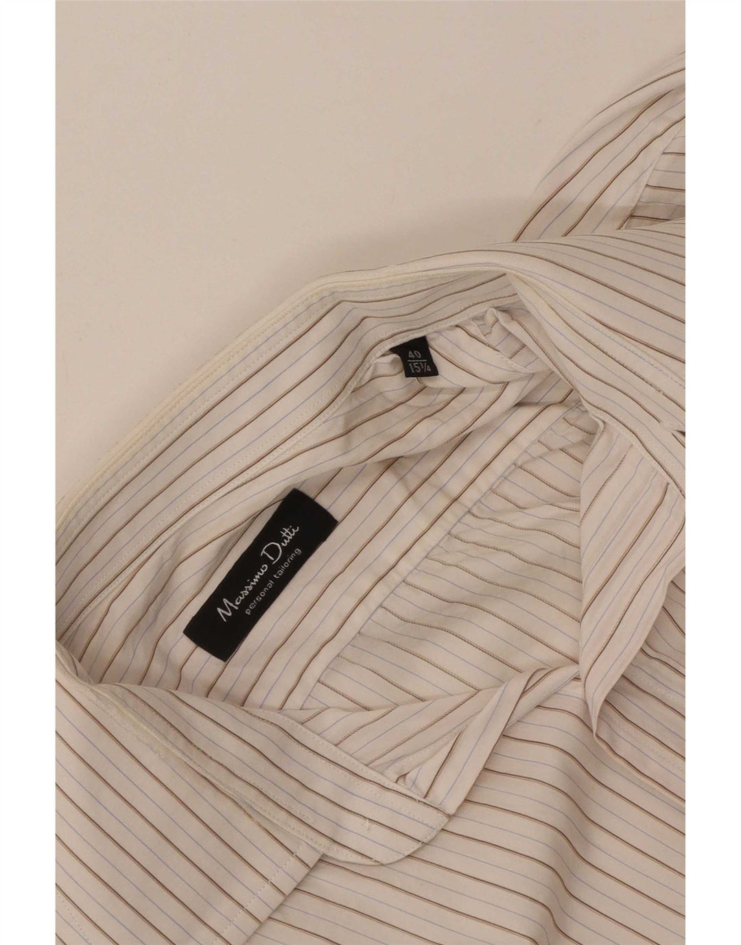 Koszula męska Massimo Dutti rozmiar 40 15 1/2 w średnie białe paski