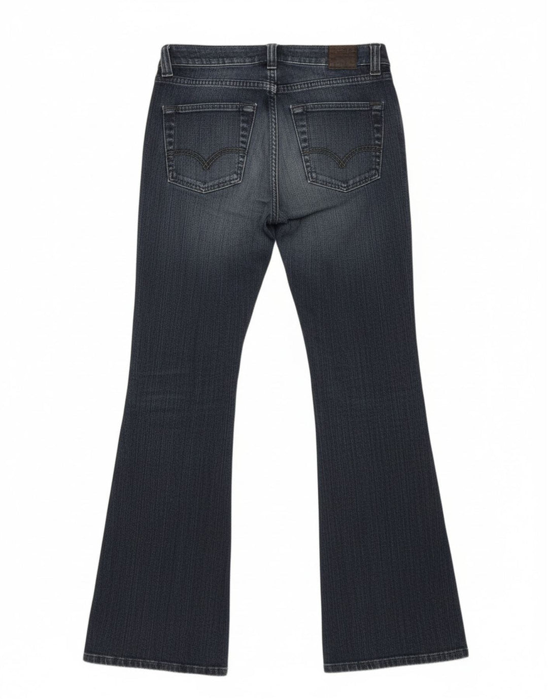Damskie jeansy rozkloszowane Lee W26 L33 Niebieskie bawełniane