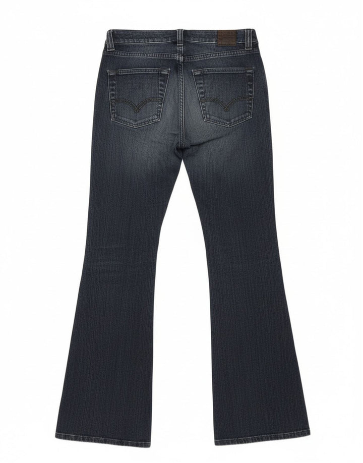 Damskie jeansy rozkloszowane Lee W26 L33 Niebieskie bawełniane