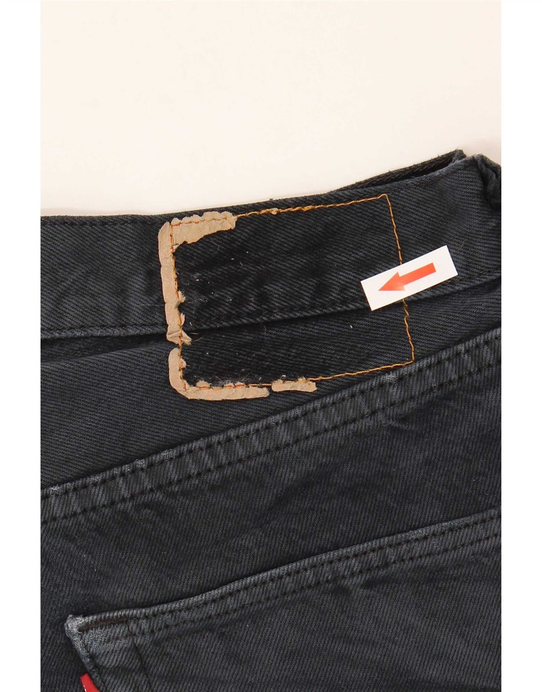 Damskie spodenki jeansowe Levi's W33 Średni granatowy, bawełniany