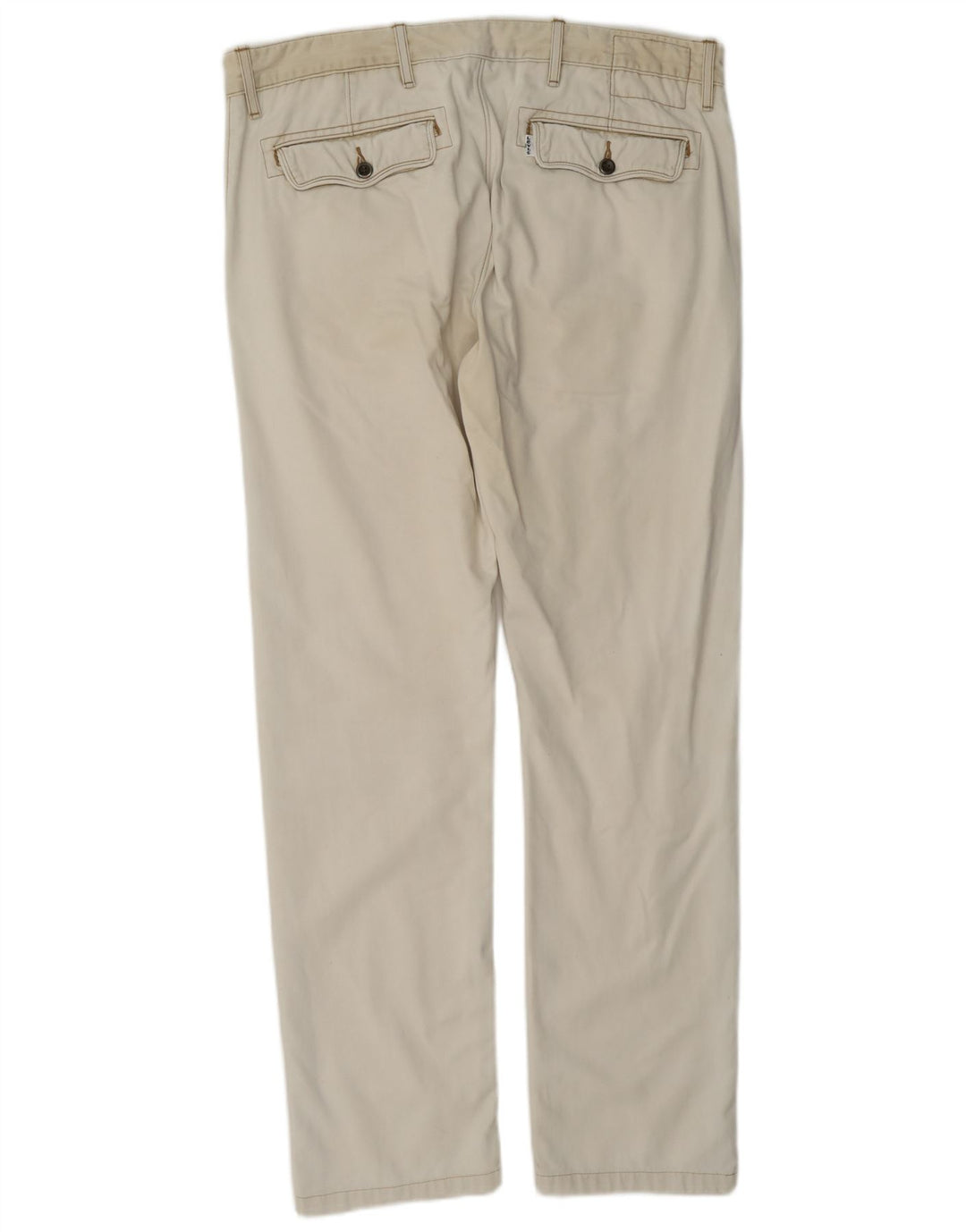 Męskie proste spodnie chino Levi's W38 L32 białe