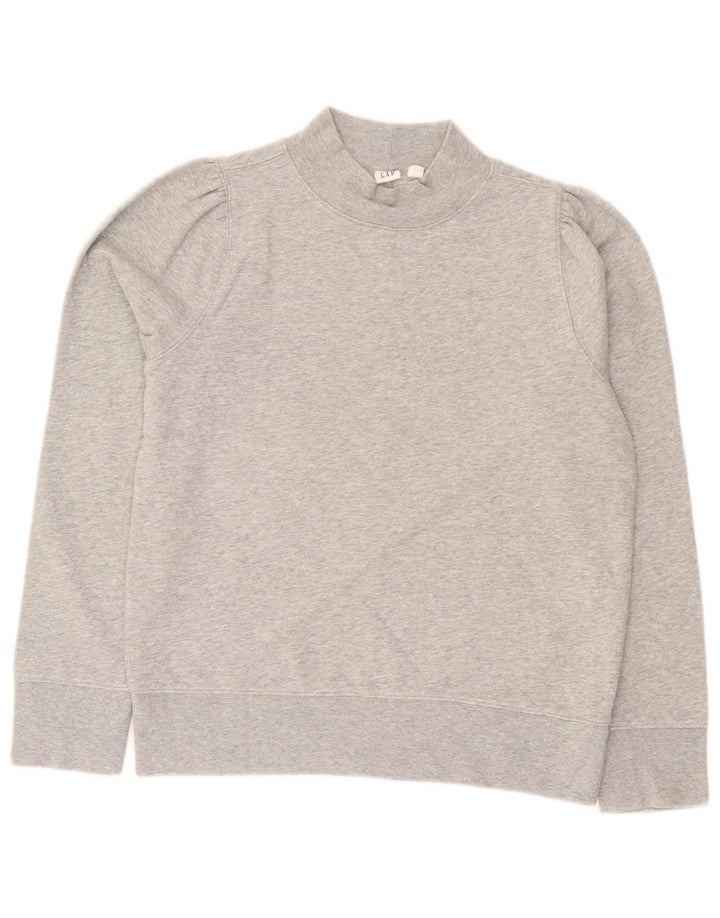 Damska bluza oversize Gap UK 10, mała, szara, nakrapiana bawełna