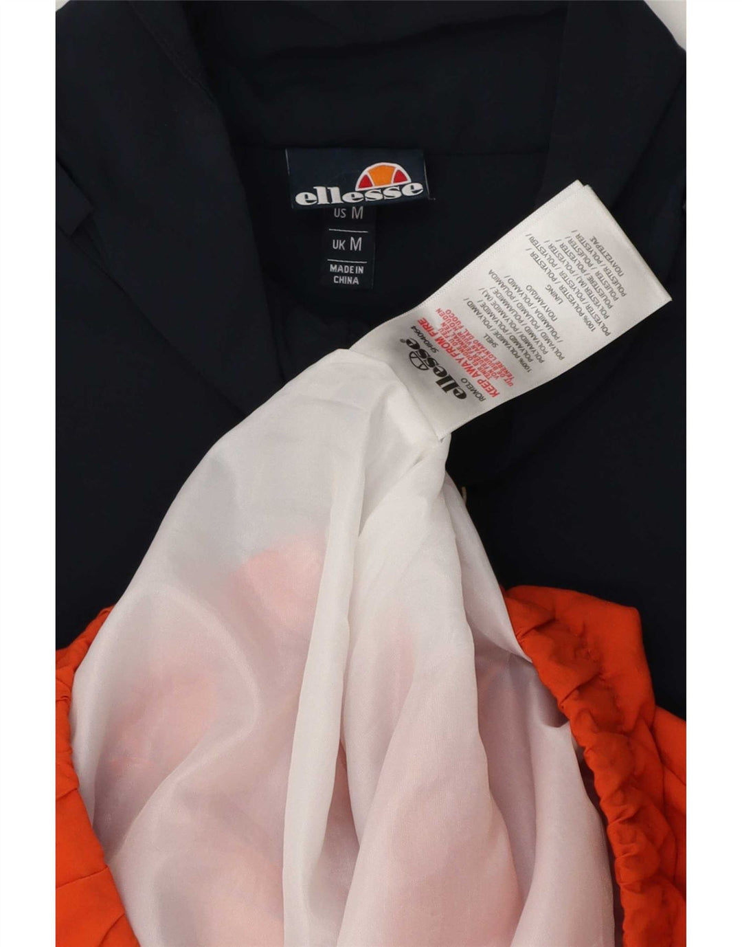 Męska bluza dresowa Ellesse, średnia, pomarańczowa, blokowa