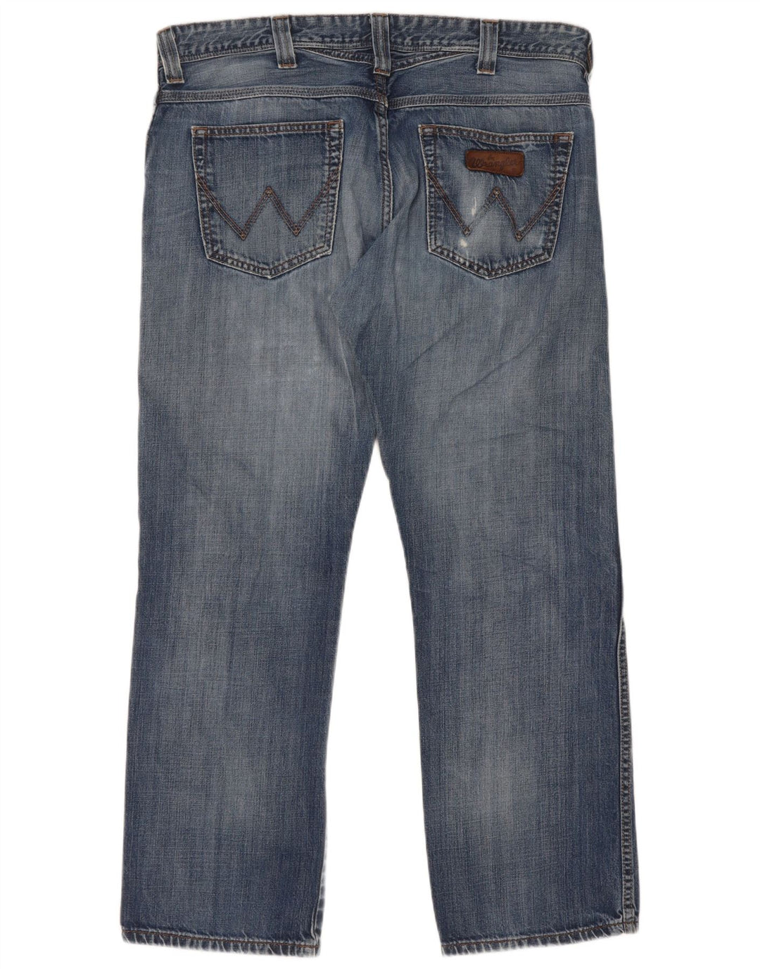 Męskie jeansy Wrangler Clyde Straight W36 L30 Niebieskie bawełniane