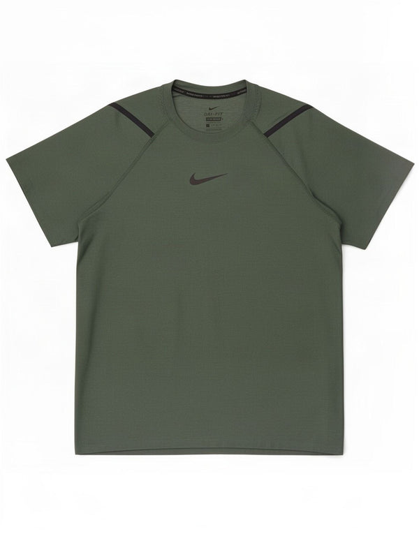 T-shirt męski Nike Dri Fit Standard, duży, zielony