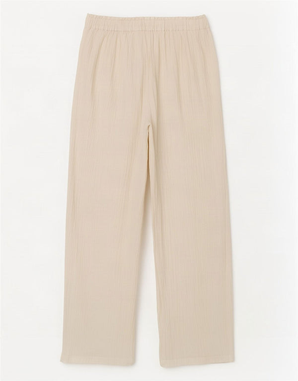 Marks & Spencer Damskie spodnie z wysokim stanem UK 8 Small W28 L30 Białe