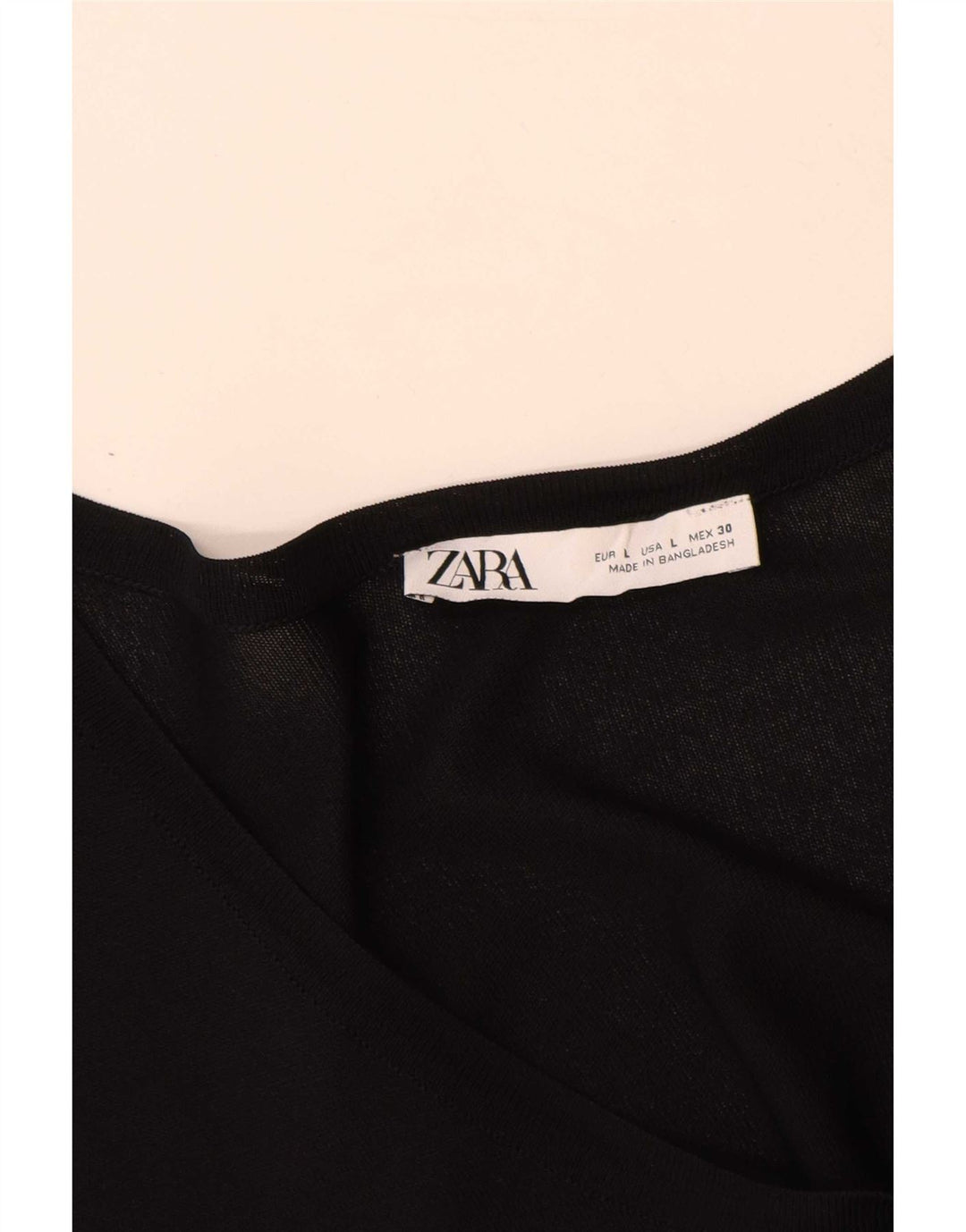 Damska koszulka oversize Zara UK 16, duża, czarna