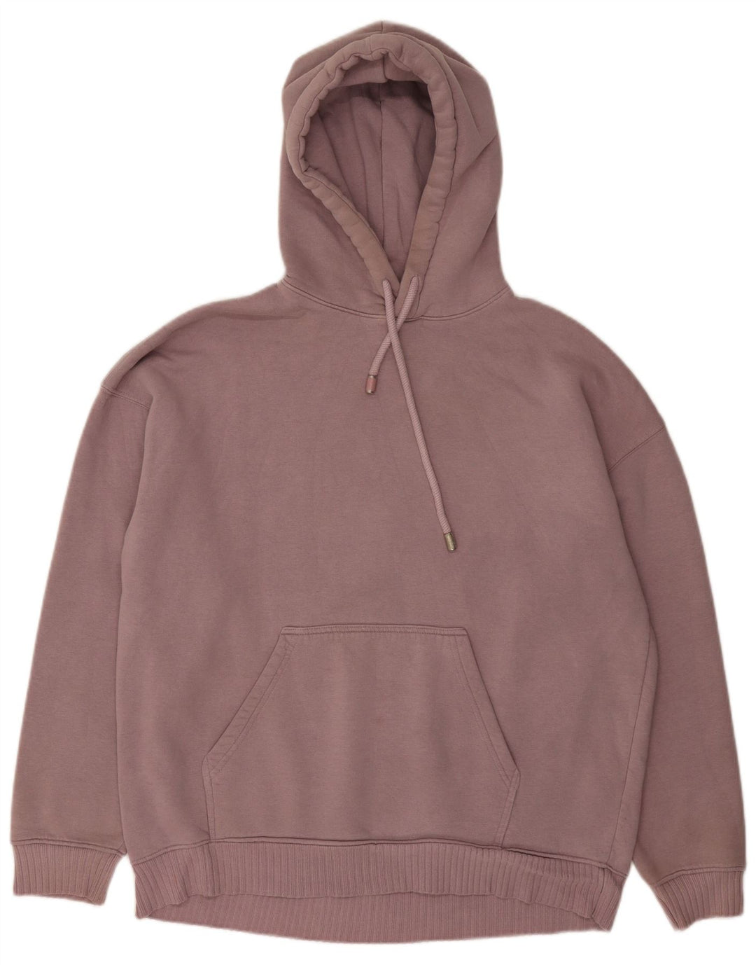 Damski sweter oversize z kapturem Zara UK 10, mały, różowy