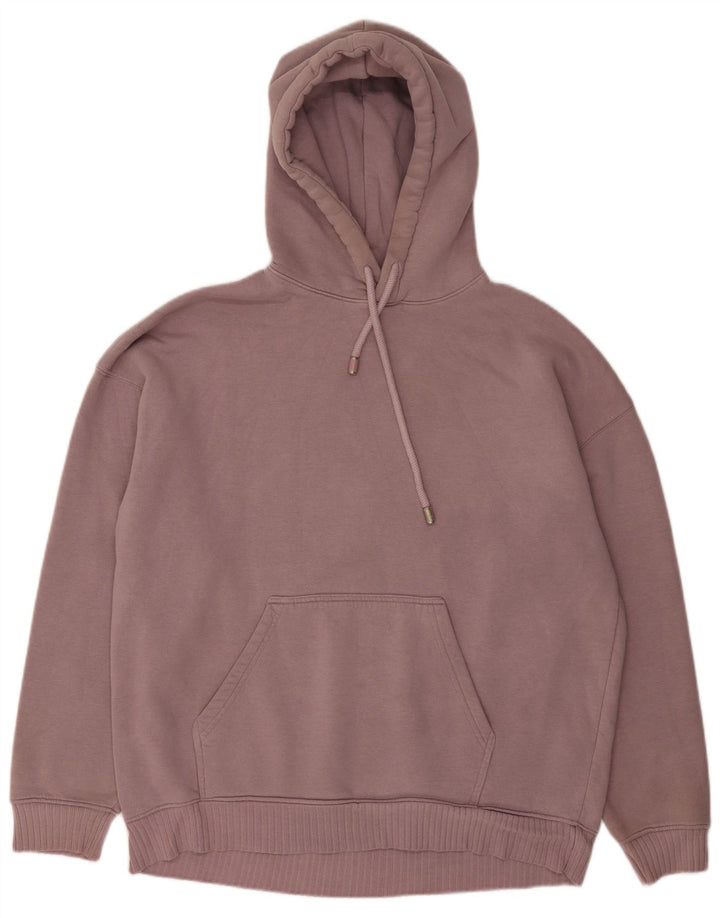 Damski sweter oversize z kapturem Zara UK 10, mały, różowy