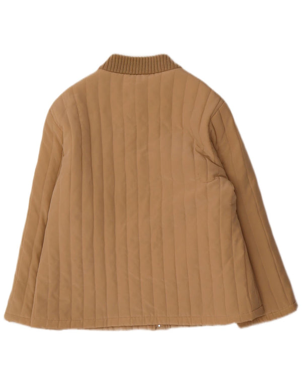 cherie Damska kurtka bomber IT 48 XL Beżowy jedwab
