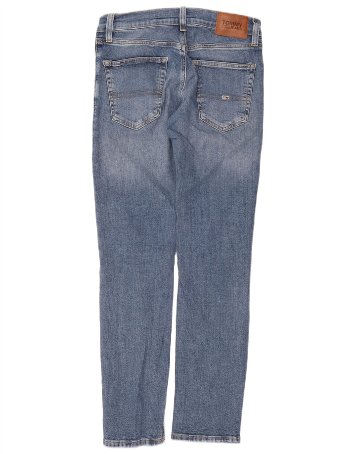 Damskie jeansy Slim Tommy Hilfiger W30 L32 Niebieskie bawełniane