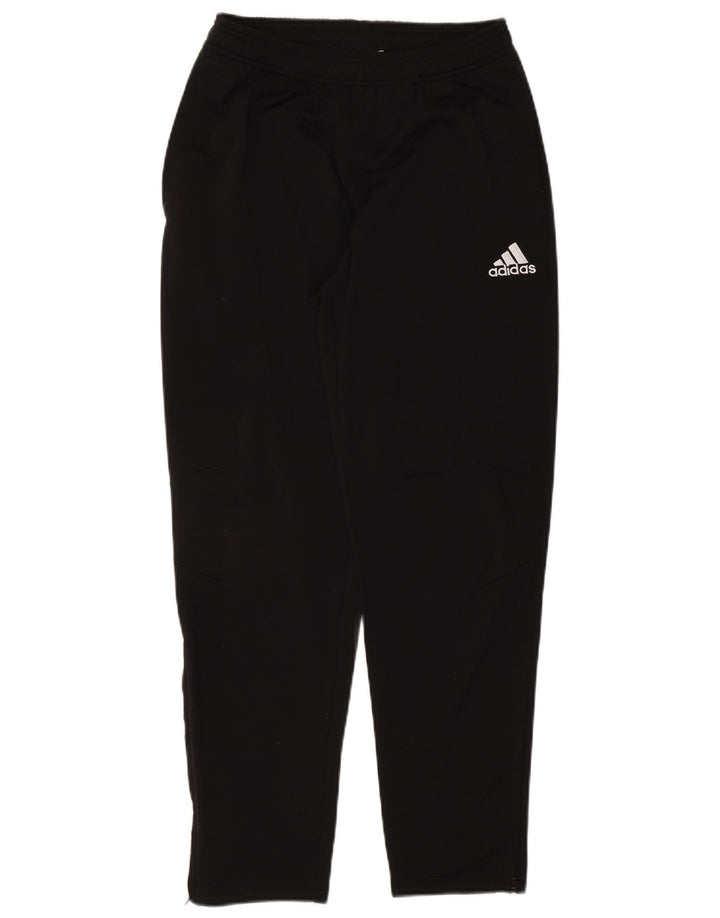 Męskie spodnie dresowe Adidas, średni czarny poliester