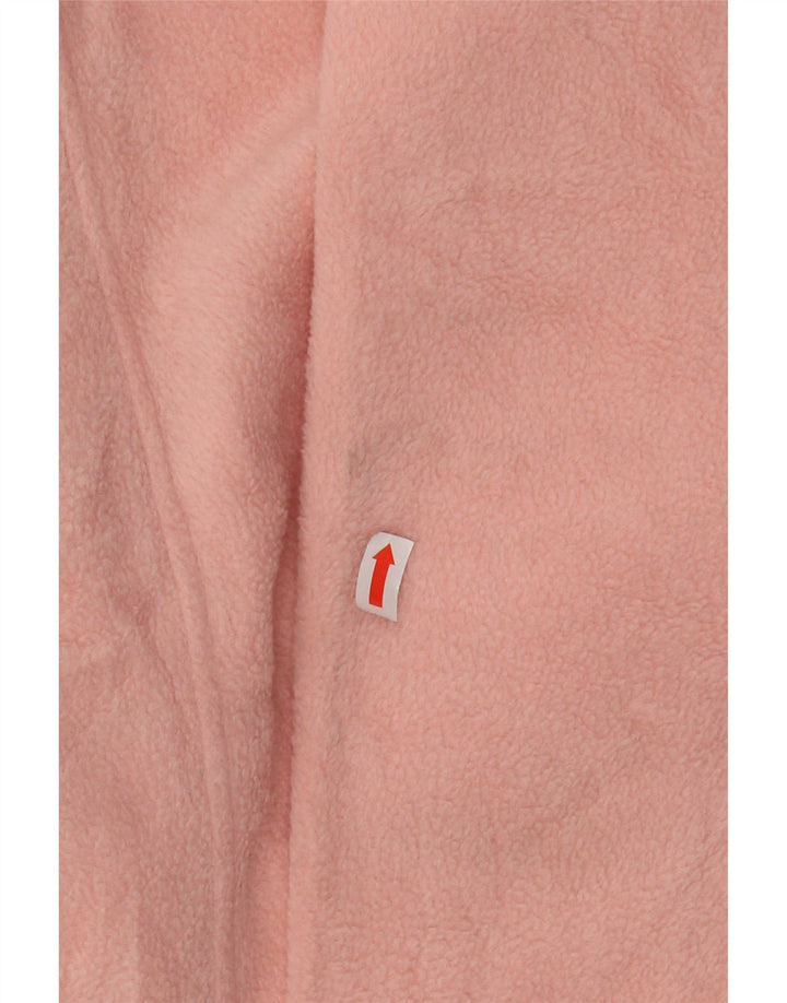 Damska kurtka polarowa oversize COLUMBIA UK 22 3XL Różowy poliester