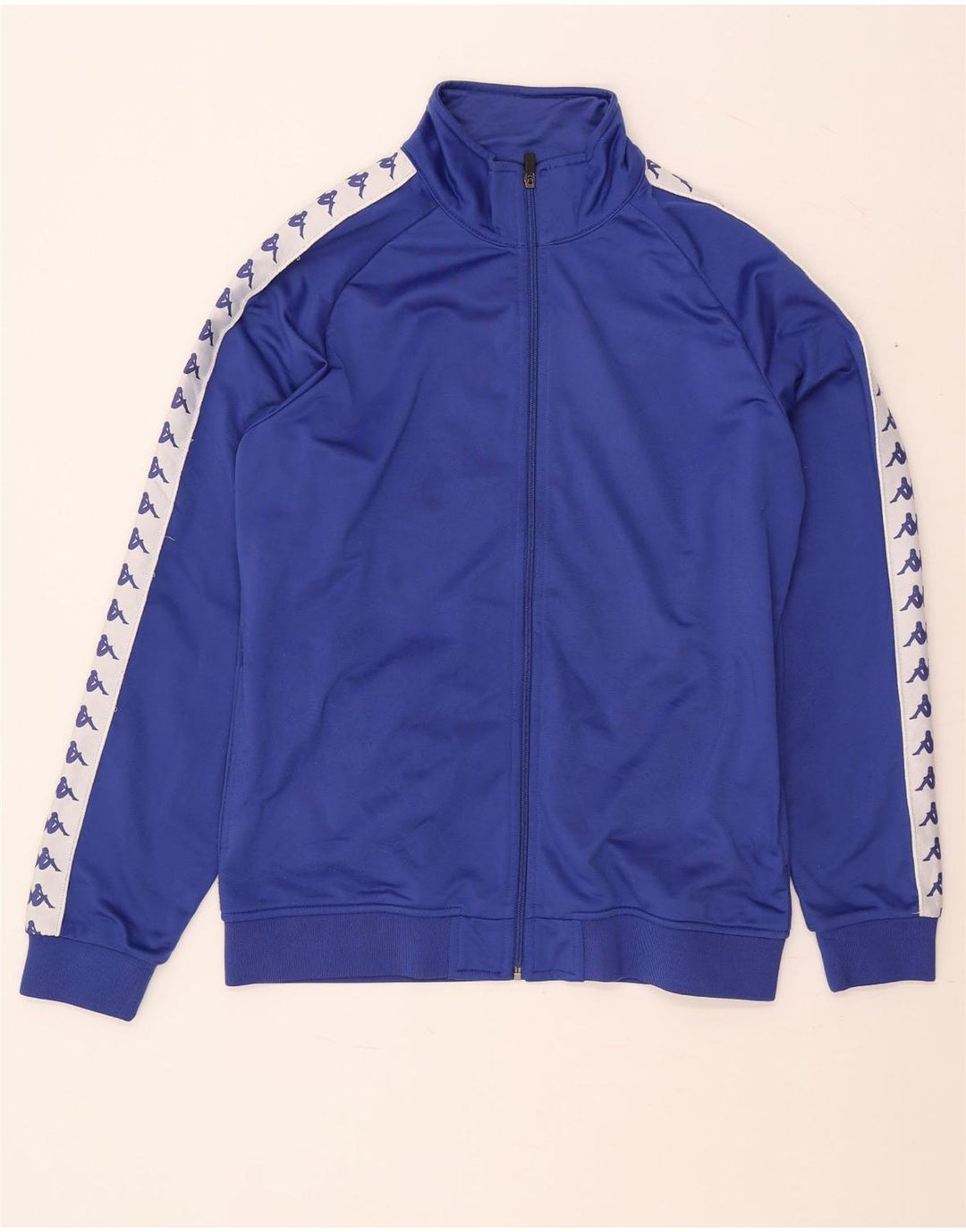 Męska kurtka dresowa Kappa z grafiką 2XL w kolorze niebieskim