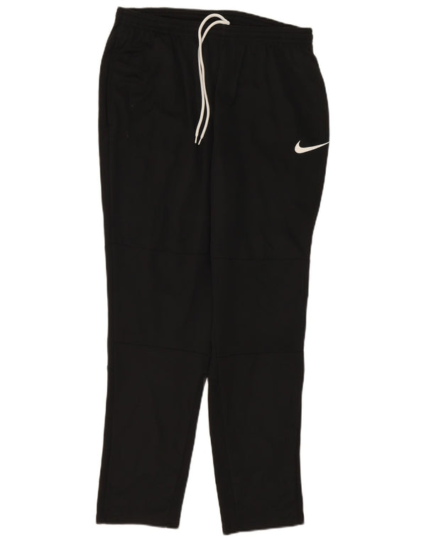 Męskie spodnie dresowe Nike Dri Fit, duże, czarne, poliestrowe